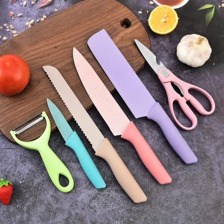 Pastel Knife Set 6 Piece