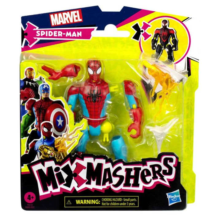 Spider Man Mixmashers Spider Man Basic Figure