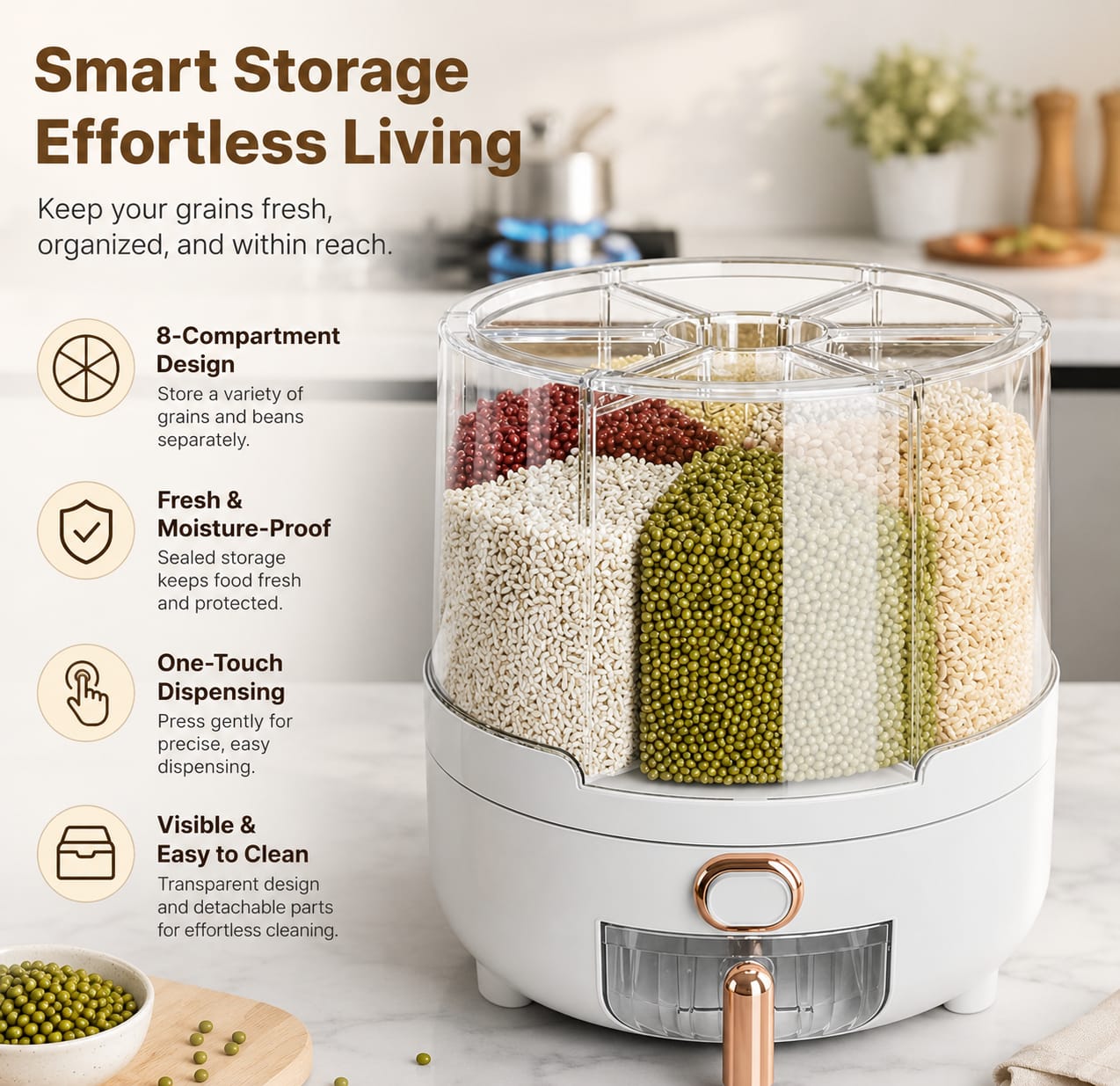 Dry Grains Dispenser