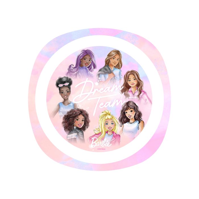 Barbie Shaped Plate