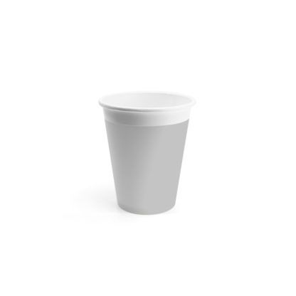 ECO COMP IND GREY PAPER CUPS 200ML 8CT