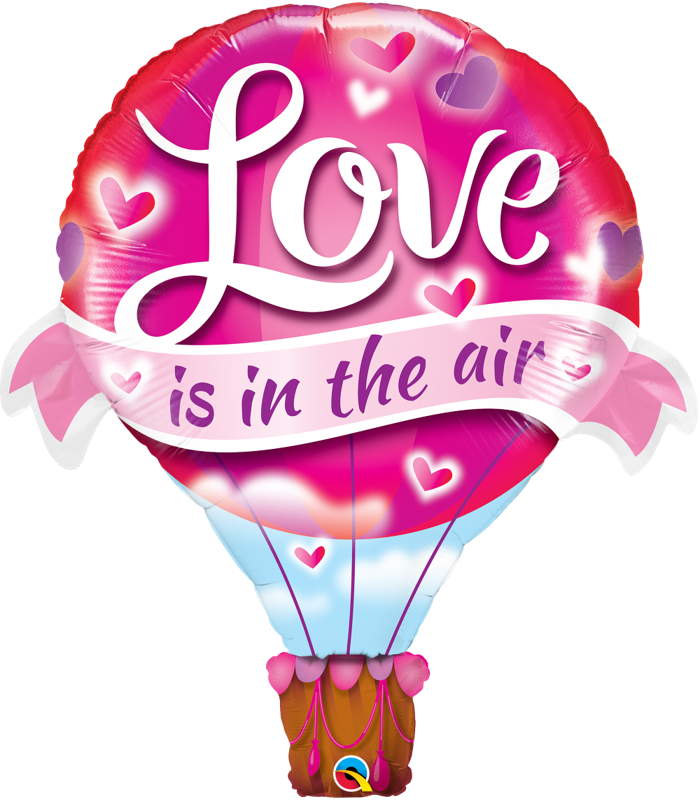 42 INCH FOIL LOVE IS IN THE AIR 1CTP