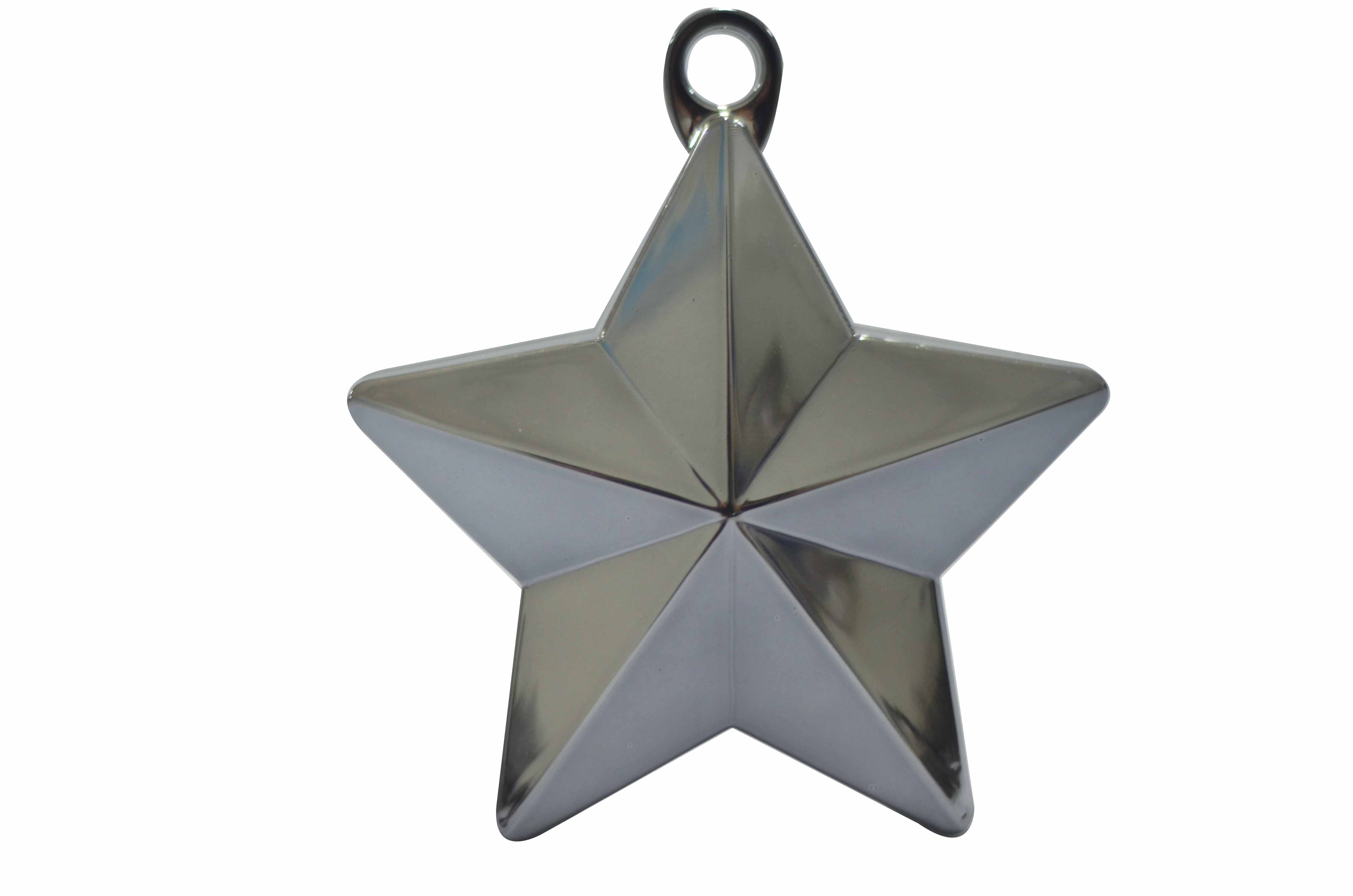 BALLOON WEIGHT STAR SILVER 28G 1CTP