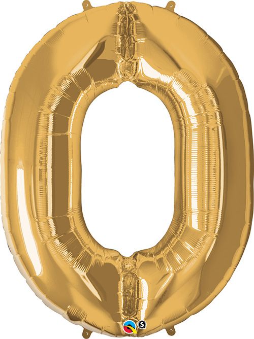 34 INCH FOIL NUMBER 0 METALLIC GOLD 1CTP