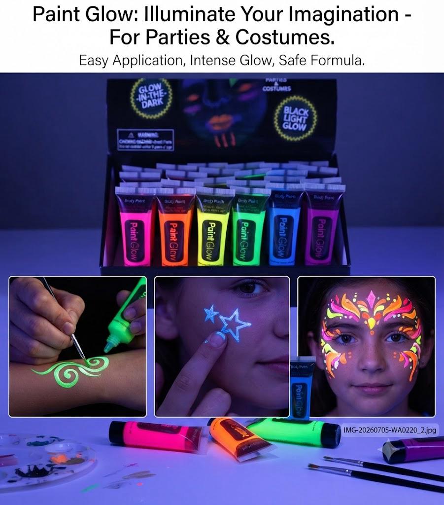 6PC Glow Paint