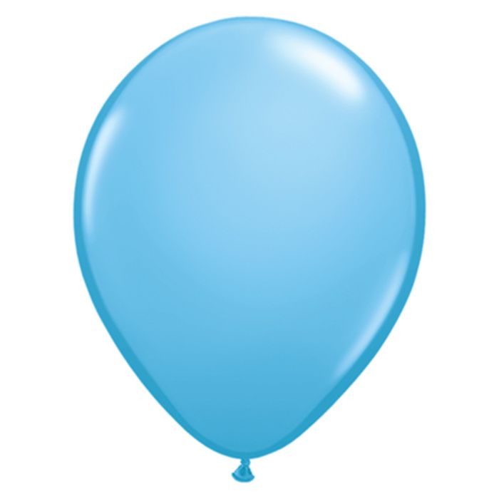 11 INCH LATEX RND PALE BLUE 100CTP