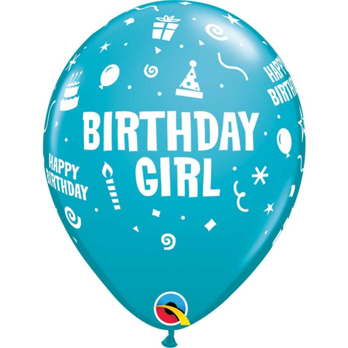 11 INCH LATEX RND SPECIAL AST PRT BDY GIRL 50CTP