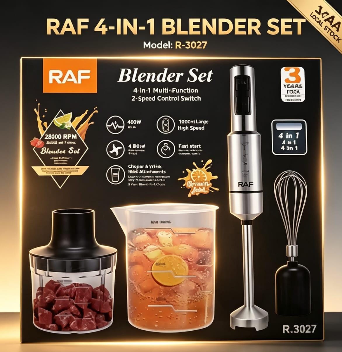 RAF 4in1 Blender Set