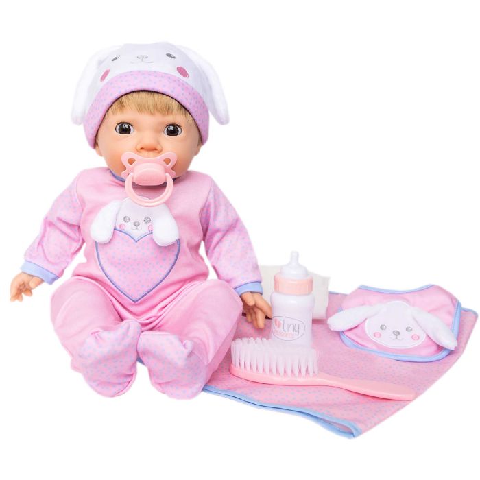 Tiny treasure Doll Peekaboo Bunny Care Set