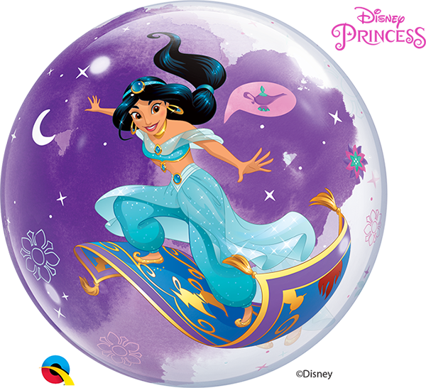 22 INCH SINGLE BUBBLE DISNEY PRINCES JASMINE 1 CTP