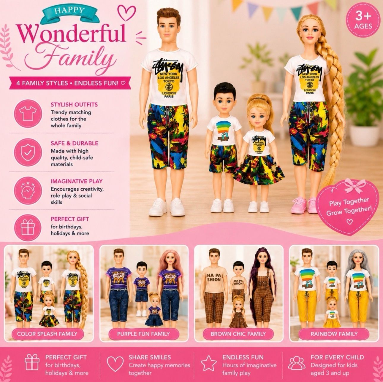 Wonderful Family Dolls