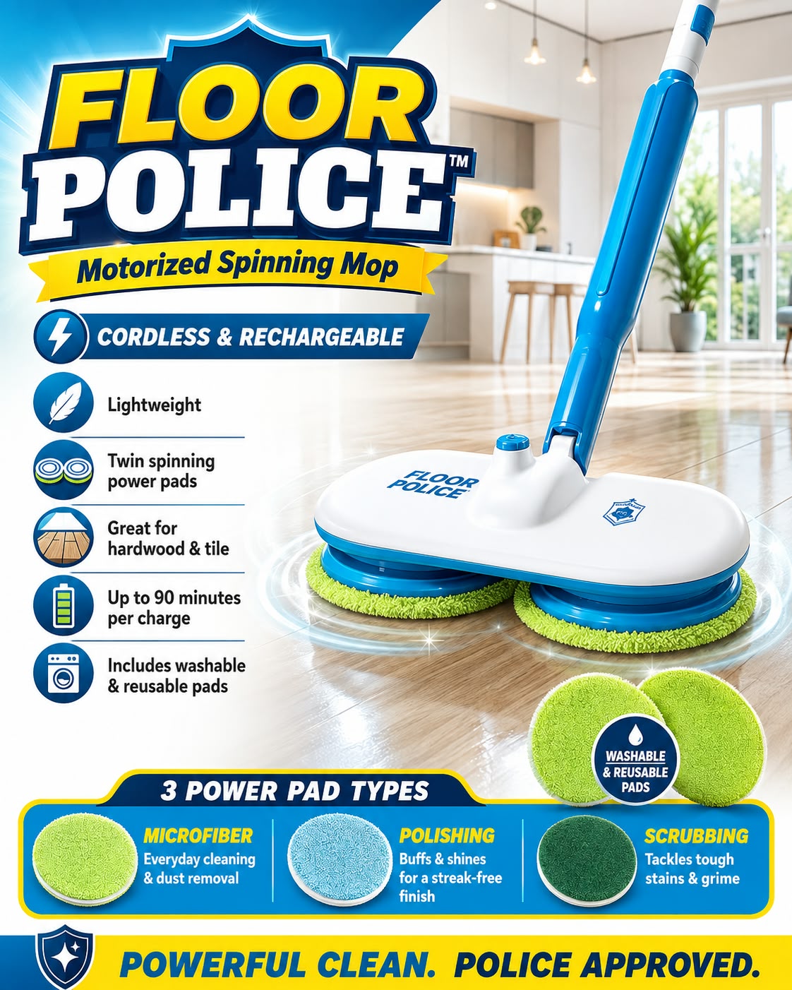 Motorized Spin Mop