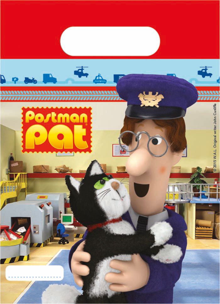 POSTMAN PAT PARTY BAGS 6CT