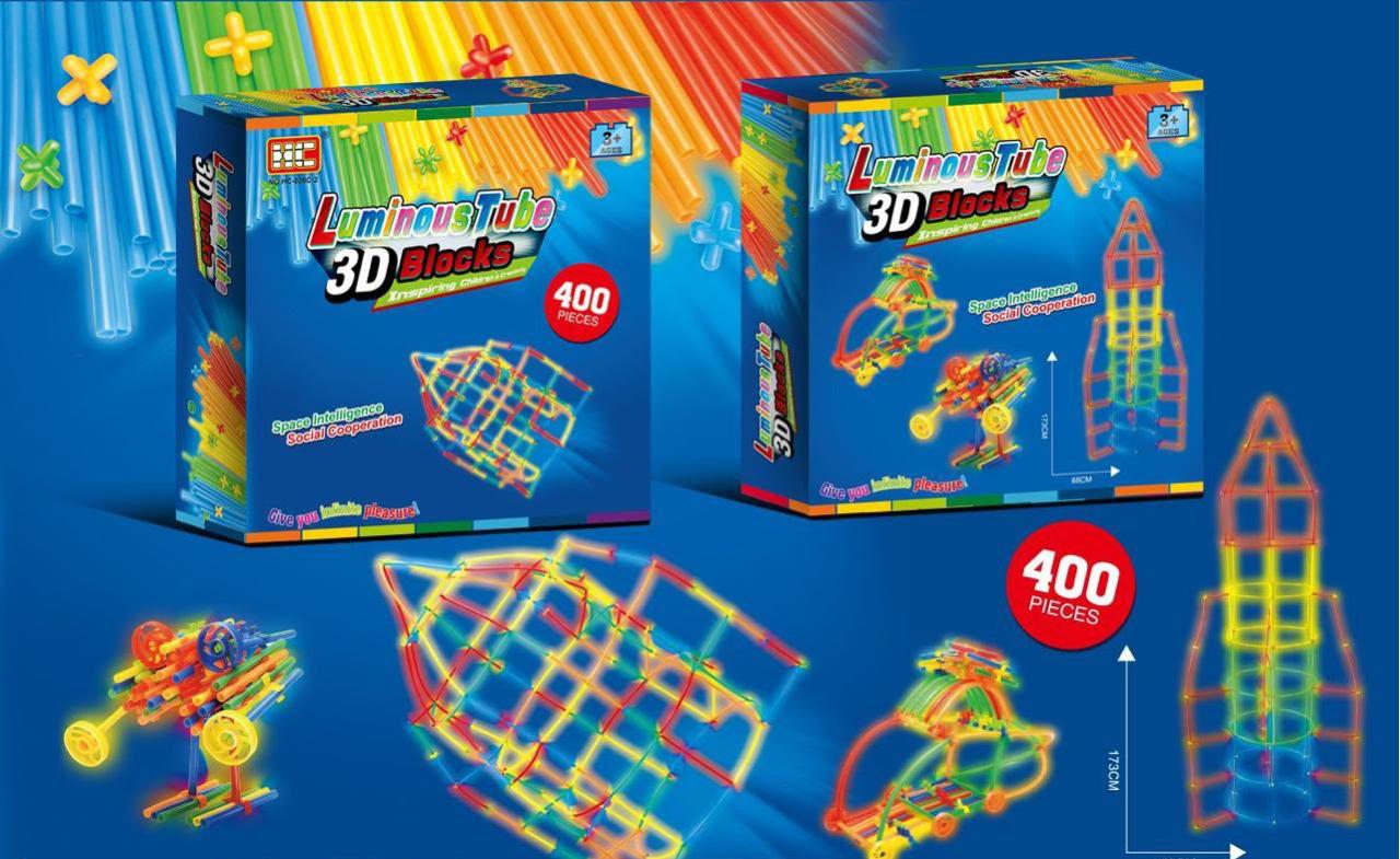 400PC Tube Building Set