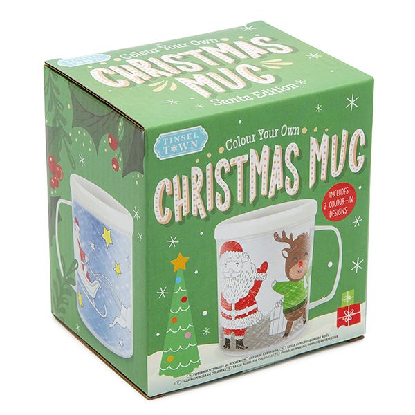 CHRISTMAS COLOURING MUG
