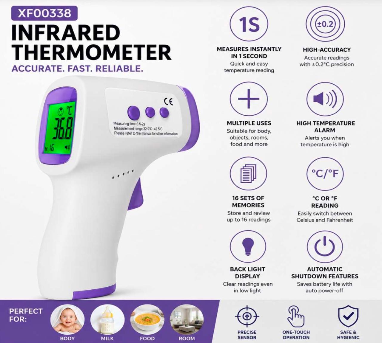 Infrared Thermometer - Type 2