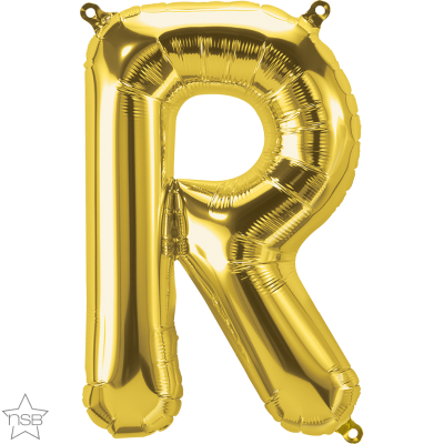 34 INCH FOIL GOLD LETTER R 1CTP