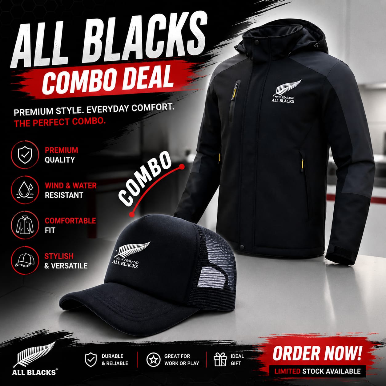 All Blacks Combo