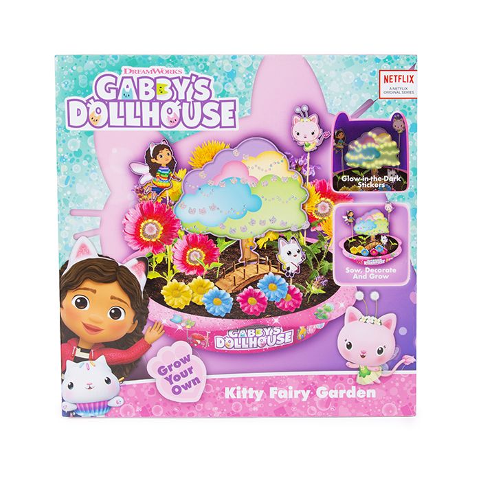 Gabbys Dollhouse Gyo Kitty Fairy Garden