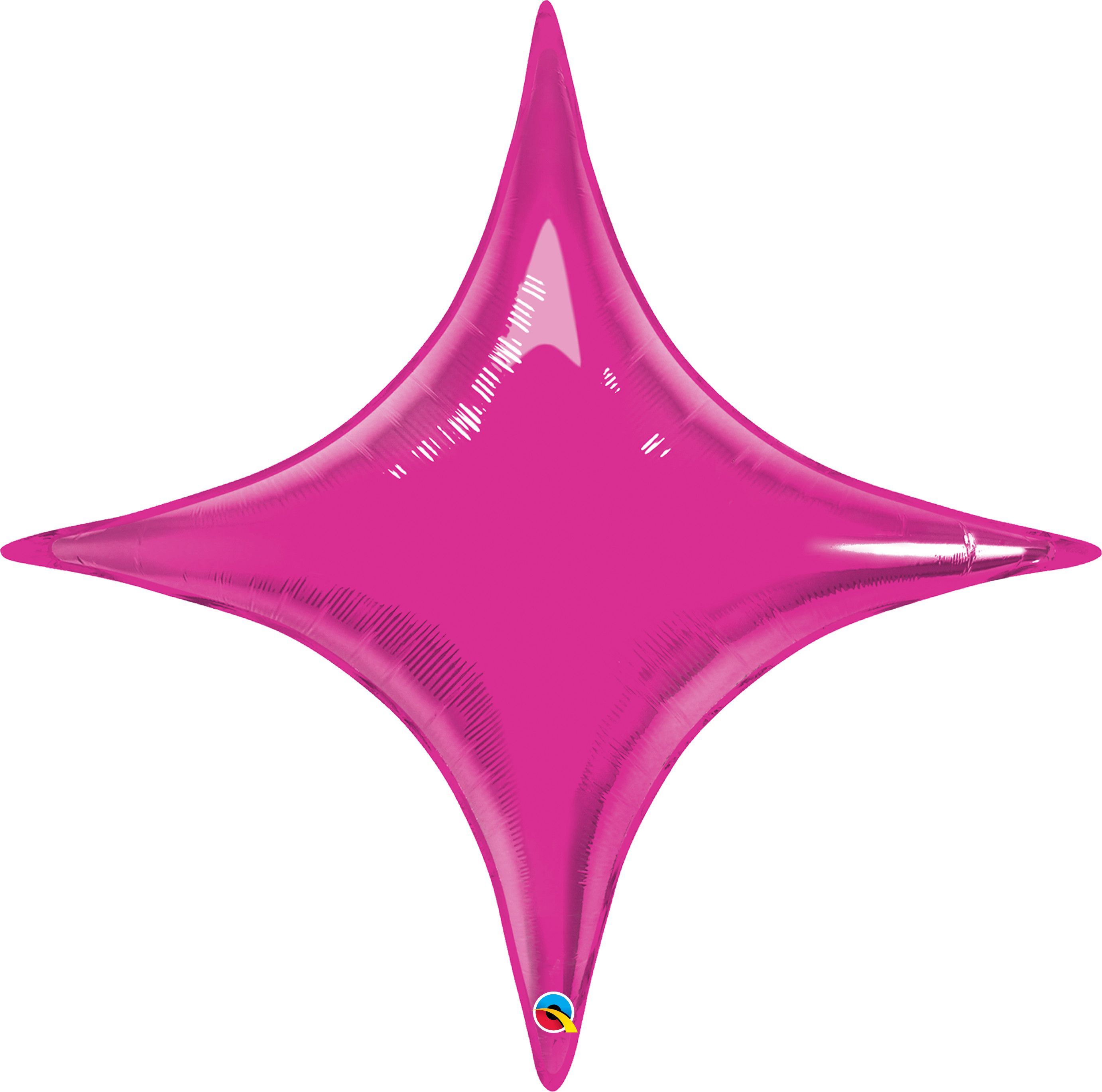 40 INCH FOIL STARPOINT- MAGENTA 1CTL