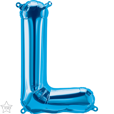 34 INCH FOIL BLUE LETTERS 1CTP