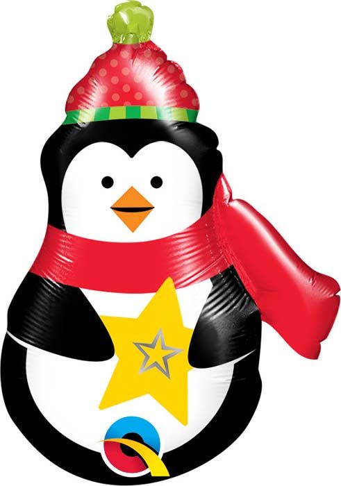 14 INCH FOIL SHAPE PENGUIN 1CTL