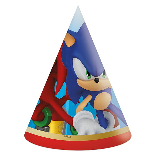 SONIC PAPER PARTY HATS
