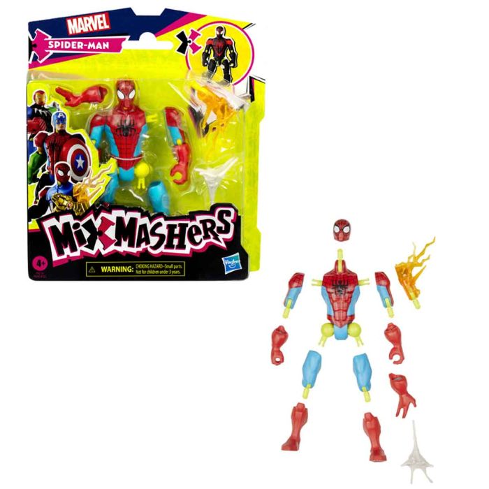 Spider Man Mixmashers Spider Man Basic Figure