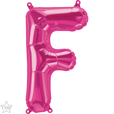 34 INCH FOIL MAGENTA LETTERS 1CTP