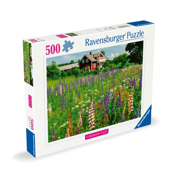 Ravensburger 500 Piece Farm In Sweden