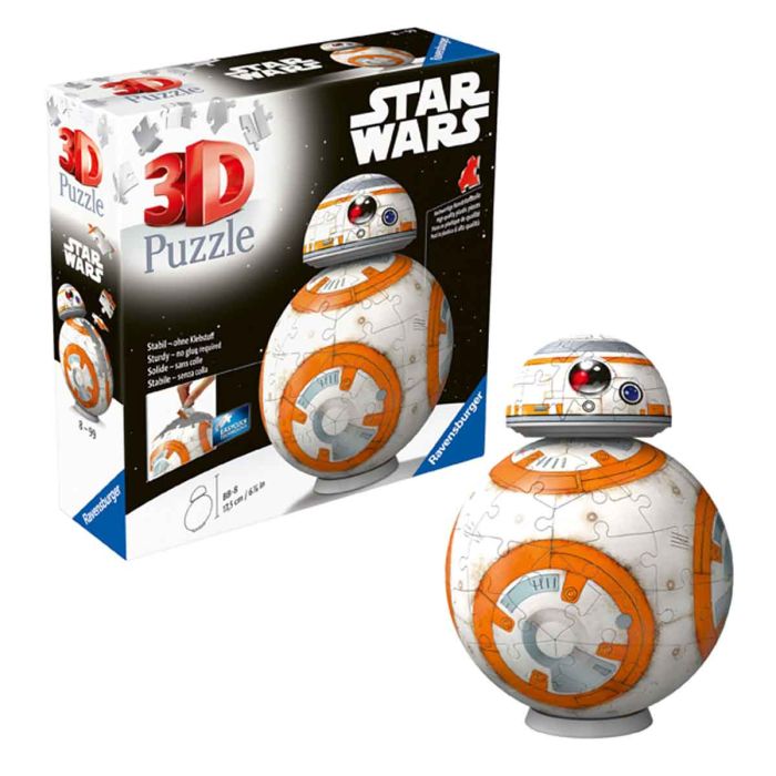 Ravensburger 99pc 3d Puz At Star Wars BB8