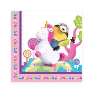FLUFFY TWO PLY PAPER NAPKINS 33X33CM 20CT