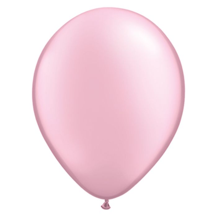 11 INCH LATEX RND PRL PINK 100CTP