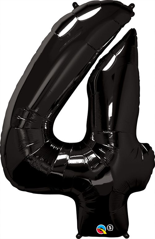 34 INCH FOIL NUMBER 4 ONYX BLACK 1CTP