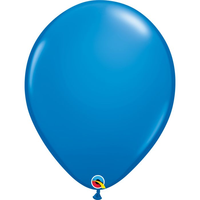 16 INCH LATEX PLAIN ROUND DARK BLUE 50CTP