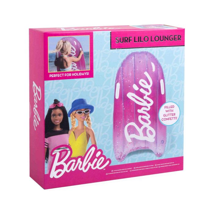Barbie Inflatable Kids Sun Lounger