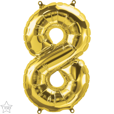 16 IN GOLD NUMBER 8 AIR FILLED 1CTP