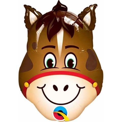 14 INCH FOIL HILARIOUS HORSE 1CTL