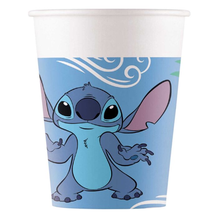 8 Piece Stitch And Angel Paper Cups 200ml