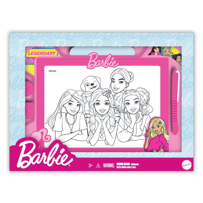Barbie Magnetic Drawing Board With 3D Pop Up