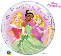 22 INCH SINGLE BUBBLE DISNEY PRINCESS 1CTP