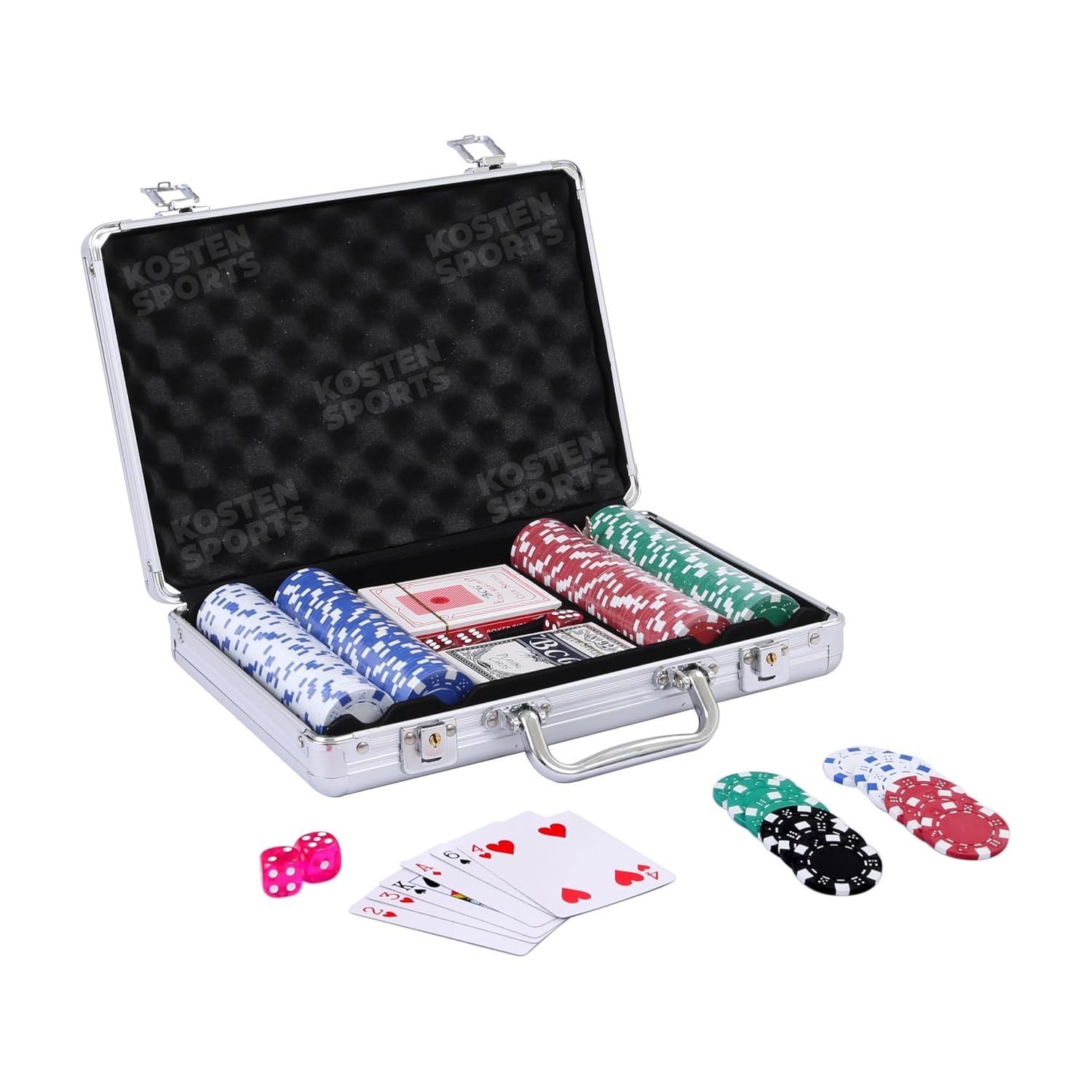 200pc POKER SET IN CASE