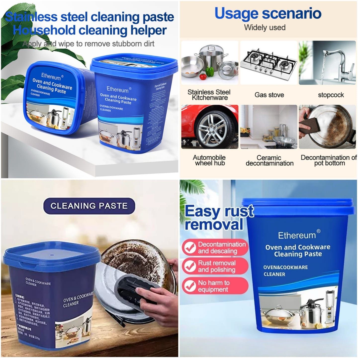 Oven & Cookware Cleaning Paste