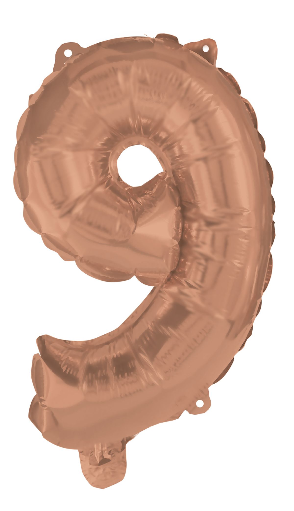 37 INCH AIR-HELIUM ROSE GOLD FOIL BALLOON 9 1CTP