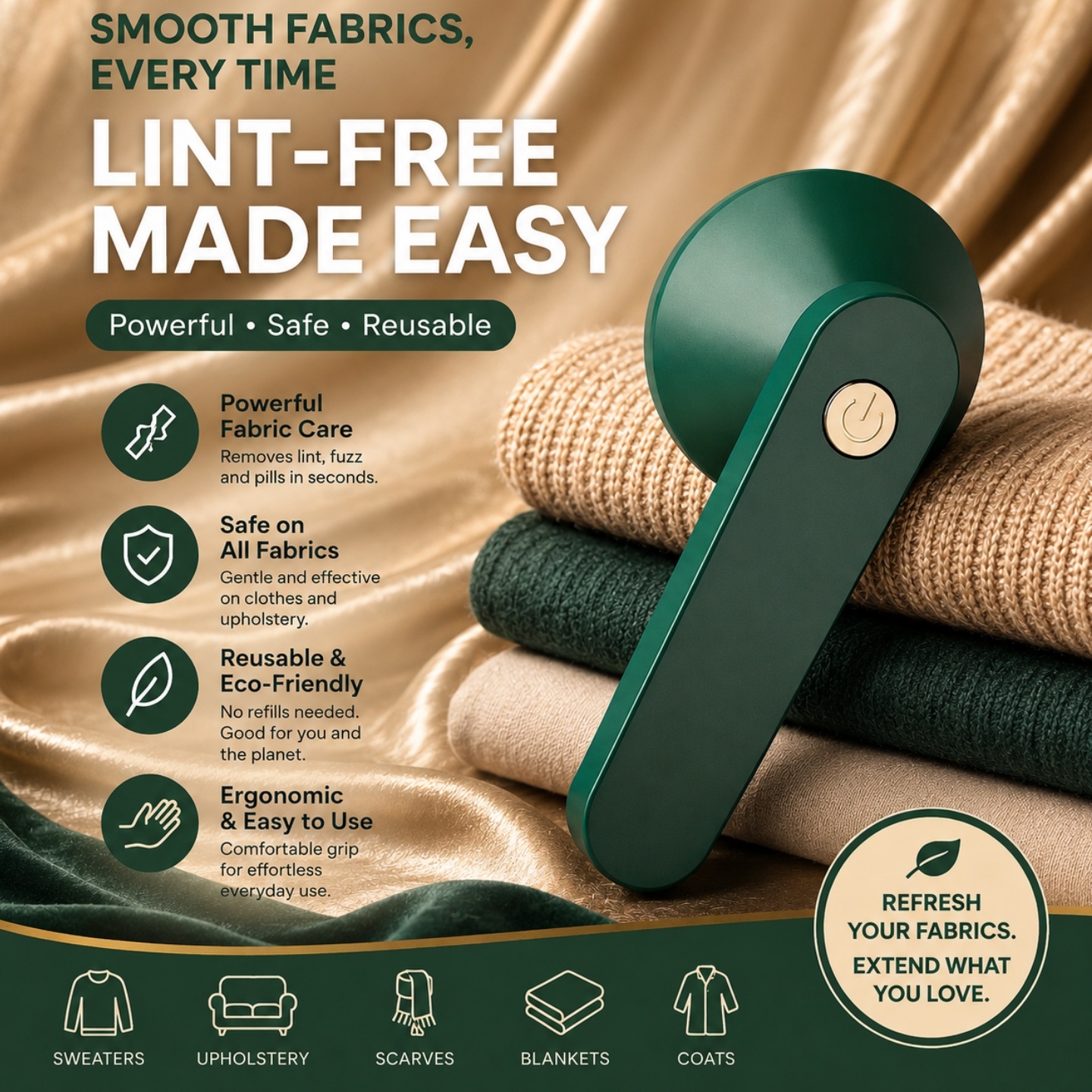 Rechargeable Lint Remover
