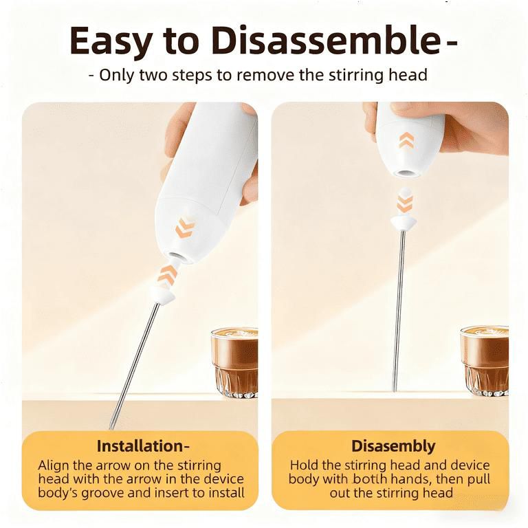 Rechargeable Milk Frother