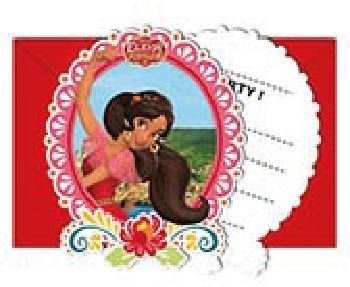 ELENA OF AVALOR INVITATIONS & ENVELOPES 6CT