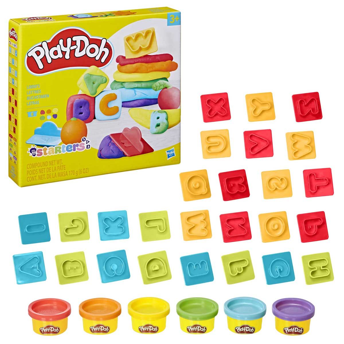 PLAY DOH FUNDAMENTALS LETTERS