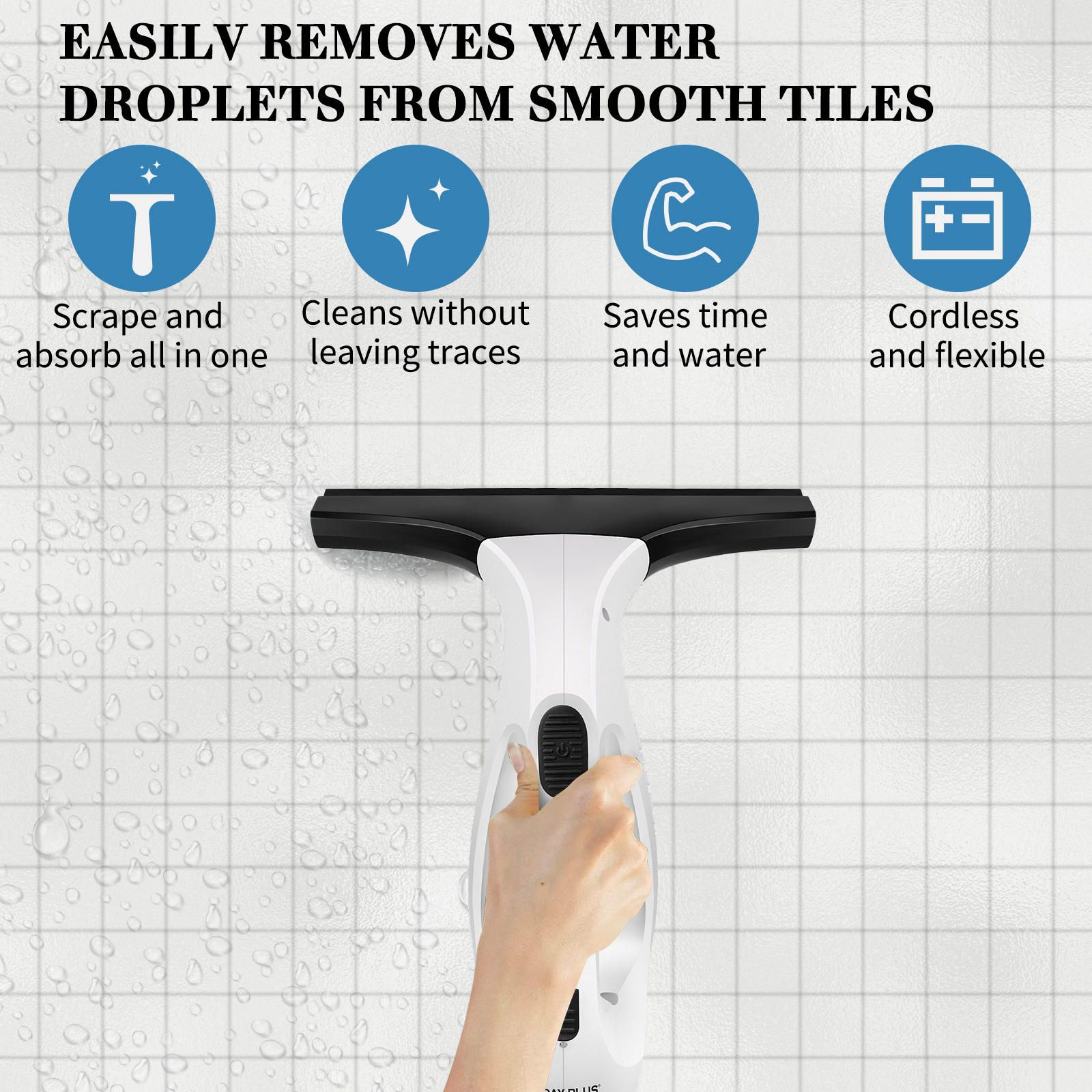 Rechargeable Window Vacuum Cleaner