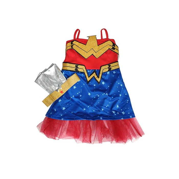 WONDERWOMAN DRESS UP AGE 5 6 1CT